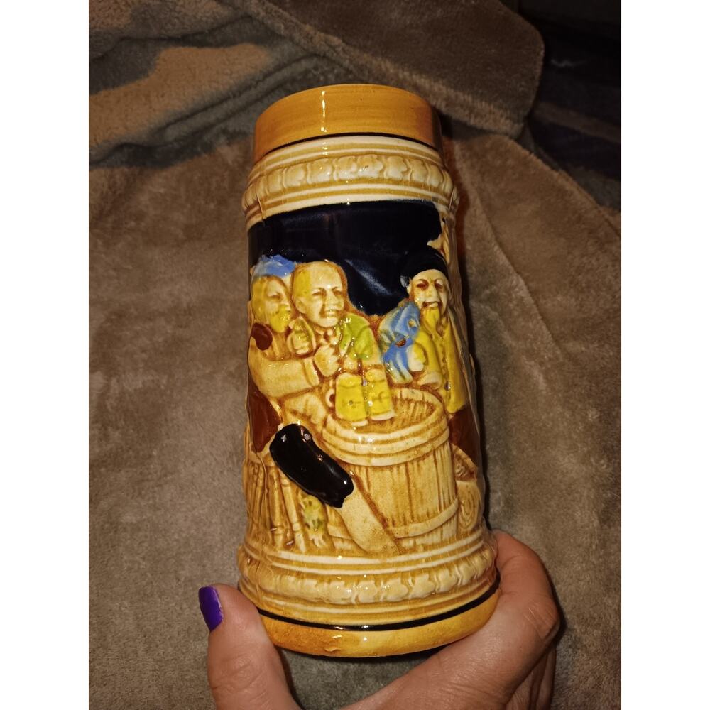 Vintage German Beer Stein Mug Excellent Condition Neat Piece